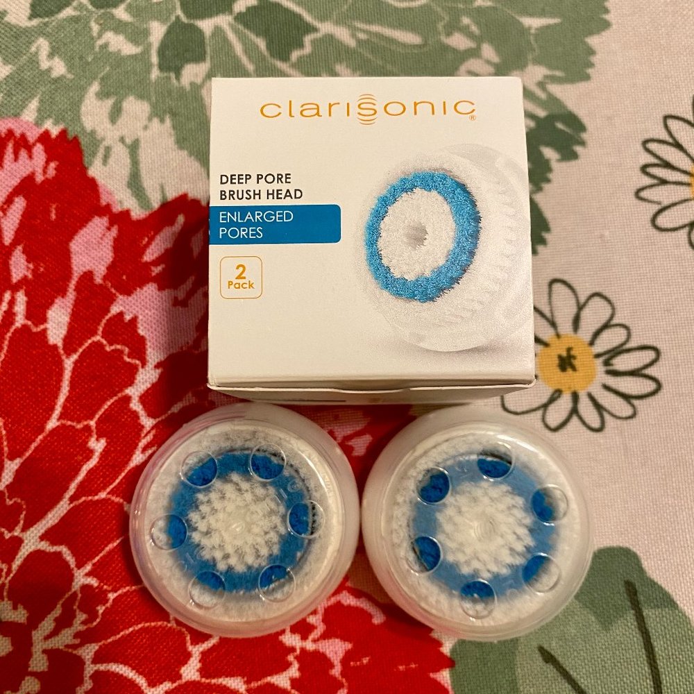 2 Pack of Clarisonic Deep Pore Brush Heads